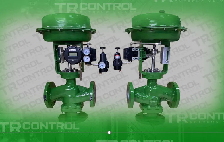 TR Control | Pnömatik Aktüatörlü Globe Kontrol Vanaları